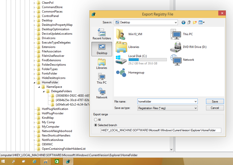 Windows 10 Technical Preview Home Folder The Fast Ring (Insider