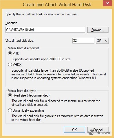 Windows 10 Vhd