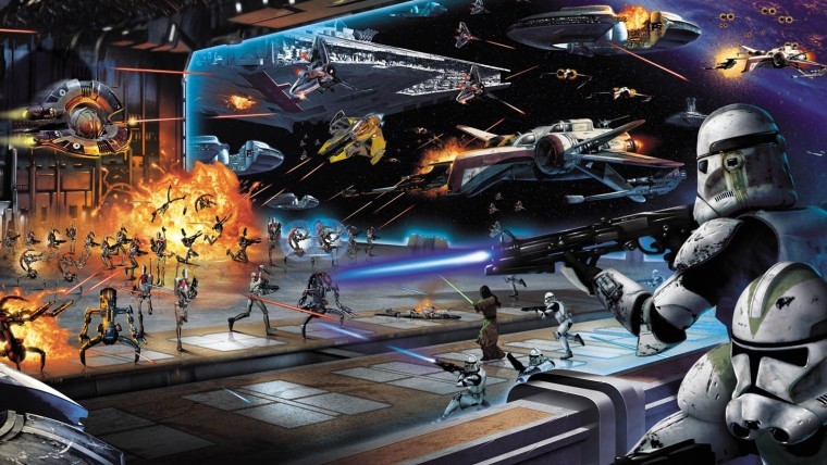 This is a general promotional image for Star Wars