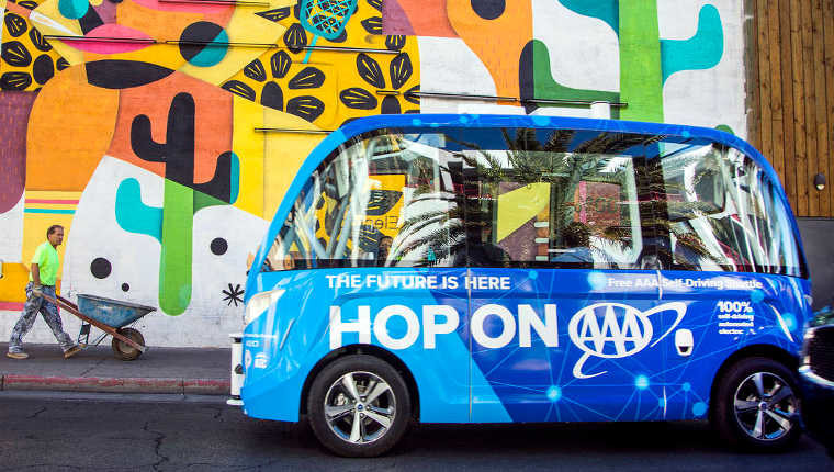 Oops: Self-Driving Bus Crashes Two Hours After Vegas Launch