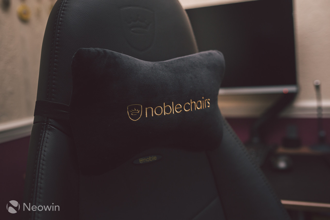 noblechairs ICON Top Grain Leather Gaming Chair review Neowin