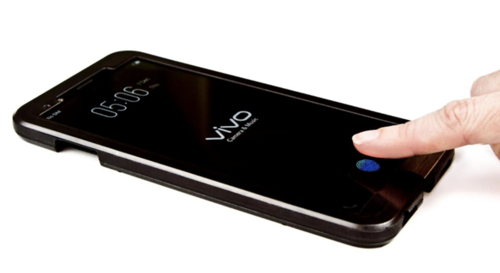 Vivo will release a smartphone with a built-in screen dactyloscopus