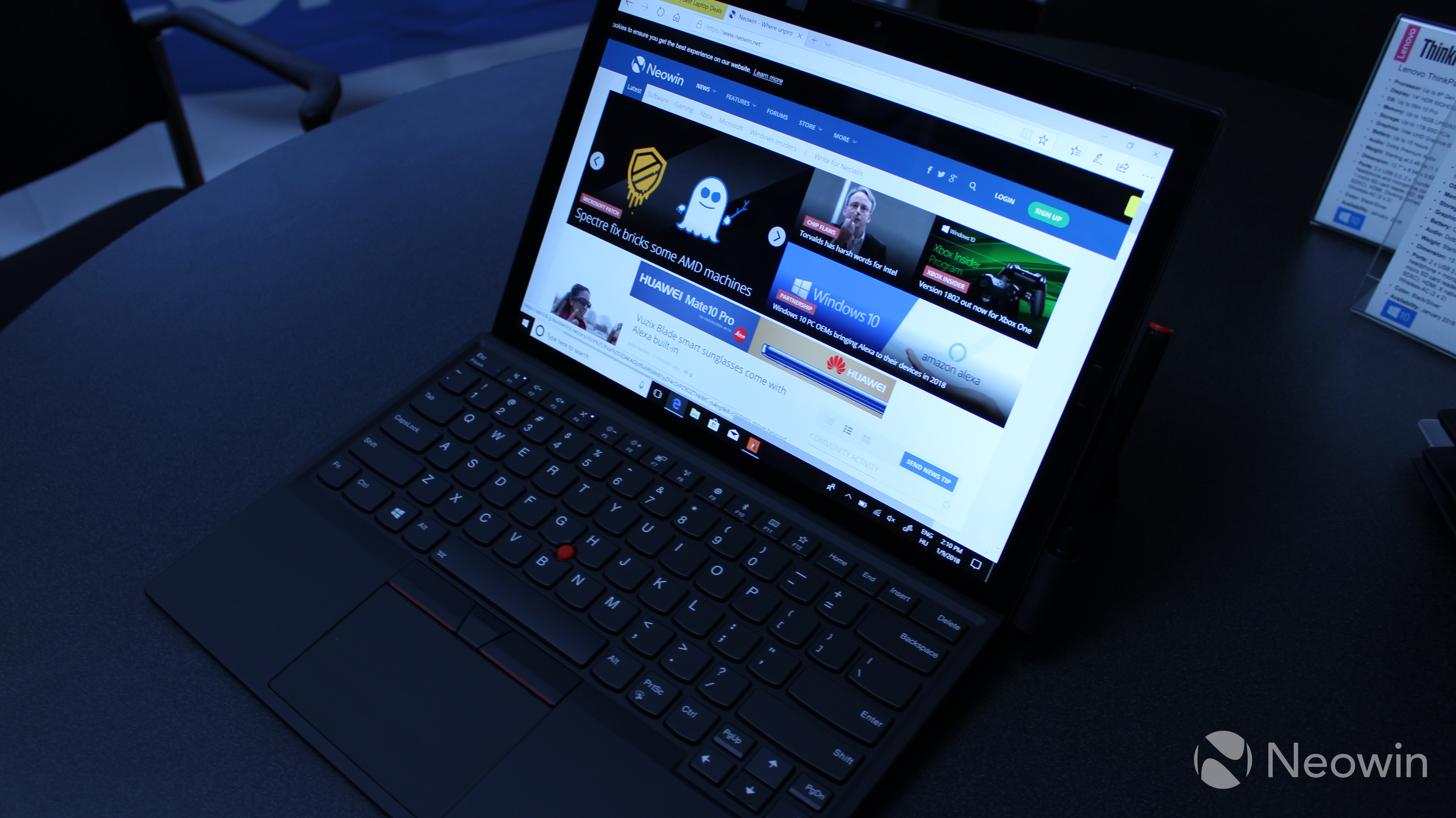 Hands on with Lenovo's redesigned ThinkPad X1 Tablet Neowin