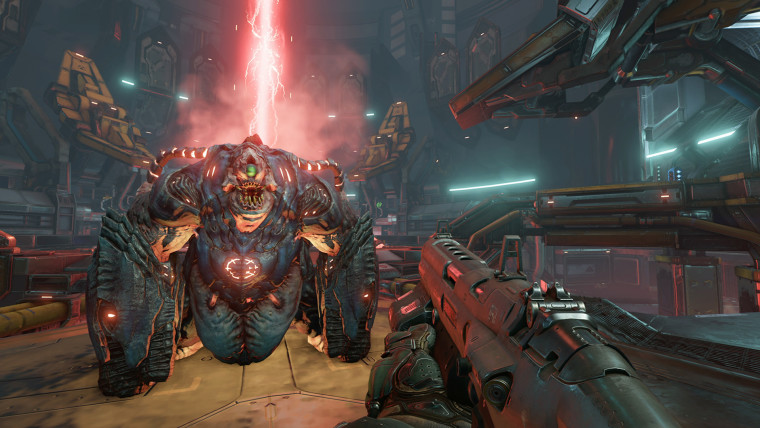 This is a screenshot from Doom