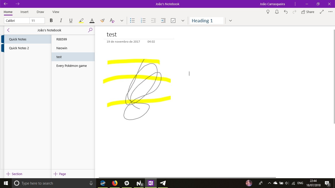 microsoft onenote for windows 10