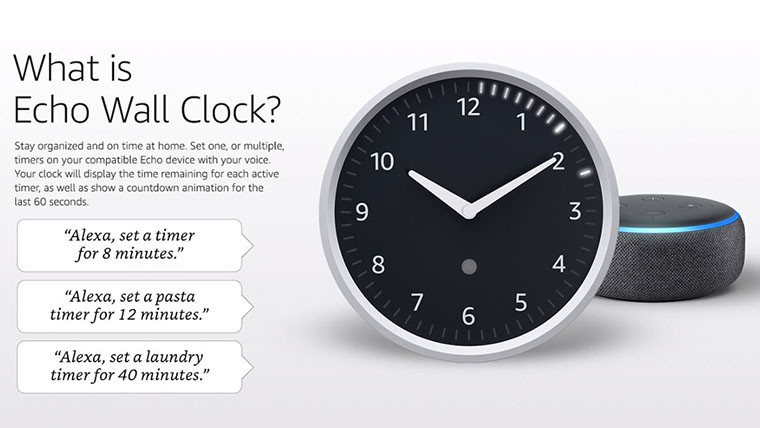 buy echo wall clock