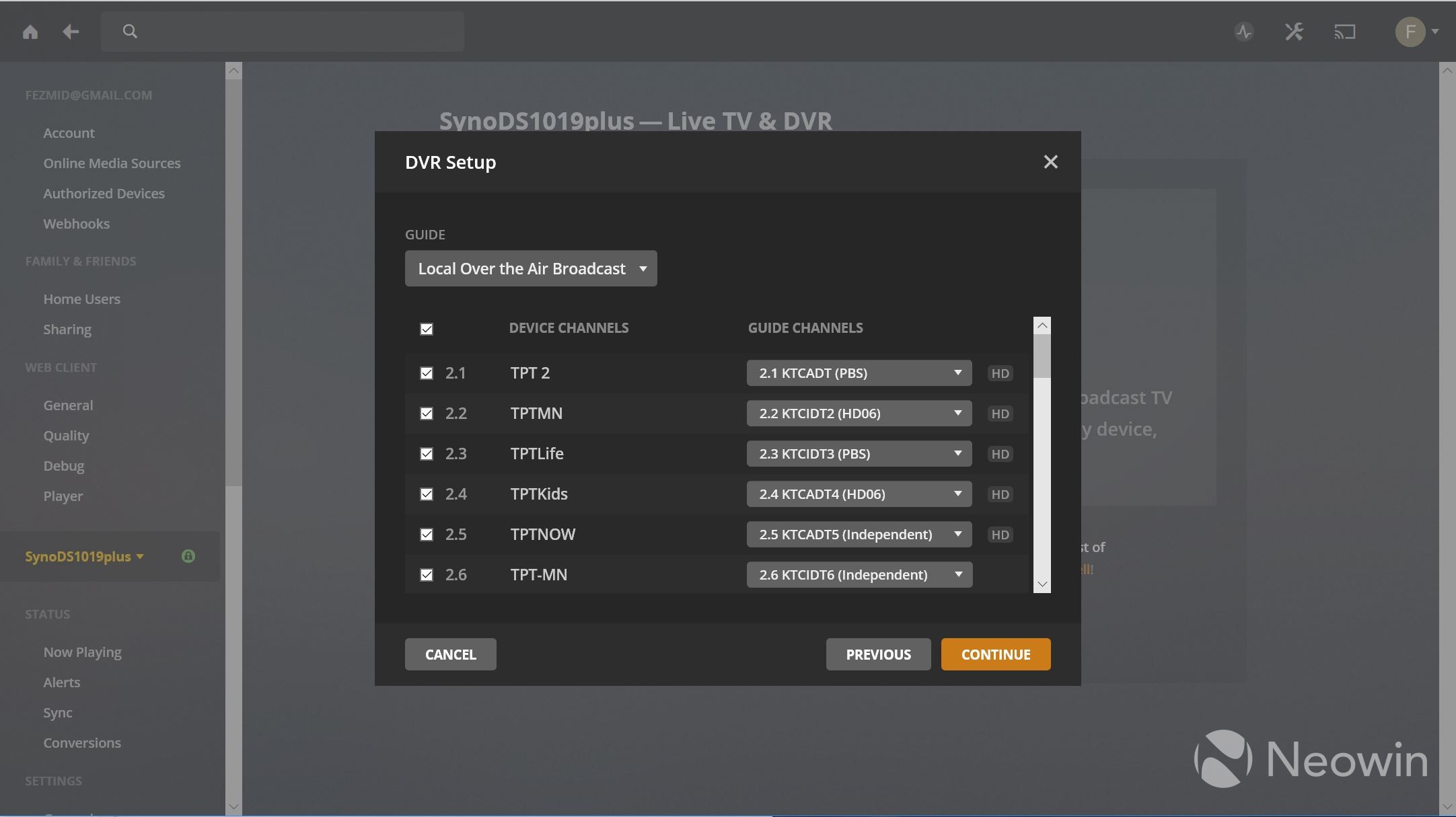 hdhomerun connect plex