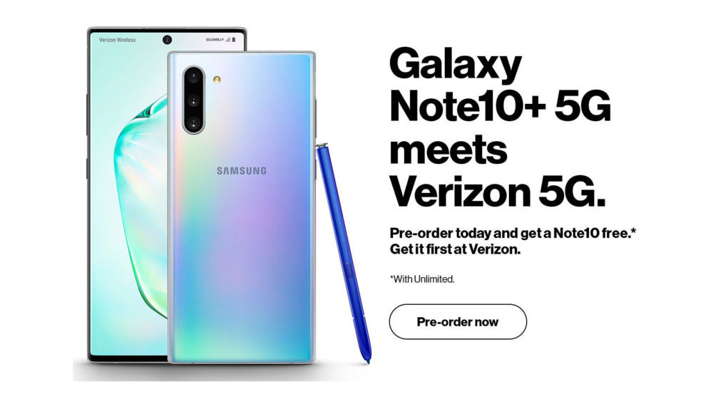 Leaked Galaxy Note10+ 5G image shows inclusion of free Note10 with
