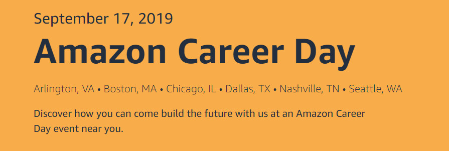 Amazon announces the nation�s largest job fair⁠—The Amazon