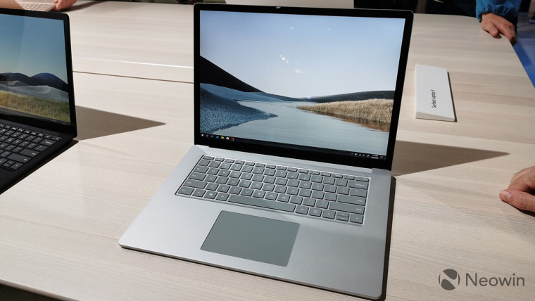 Surface Laptop 3 in its 15-inch variant