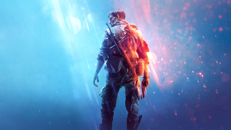 This is a promotional image of Battlefield V