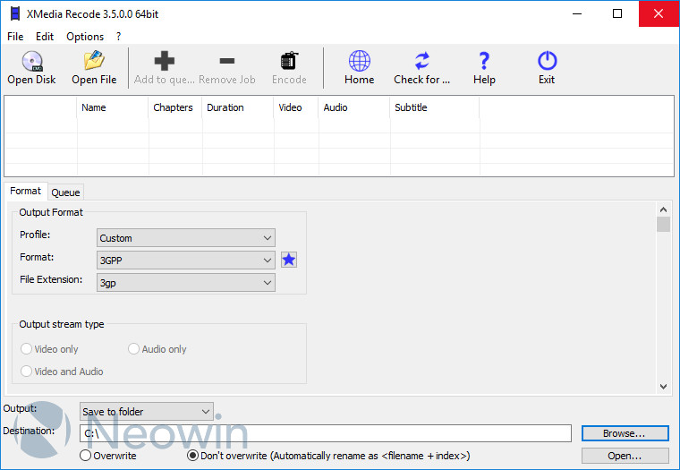 Xmedia Recode 3 5 1 8 Update Neowin