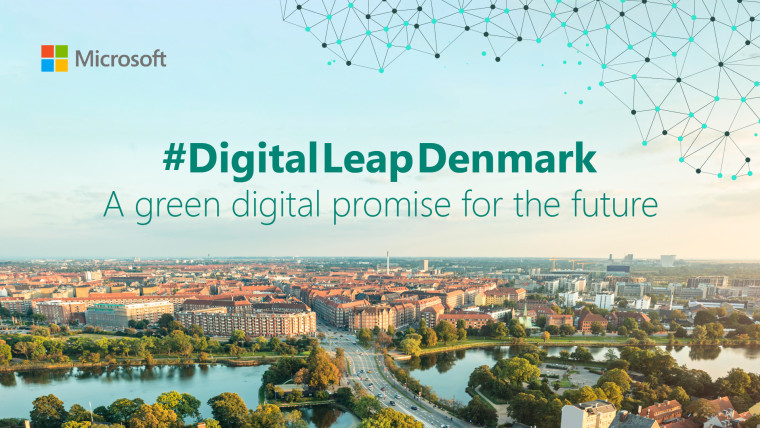 An image from Microsoft promoting Digital Leap Denmark