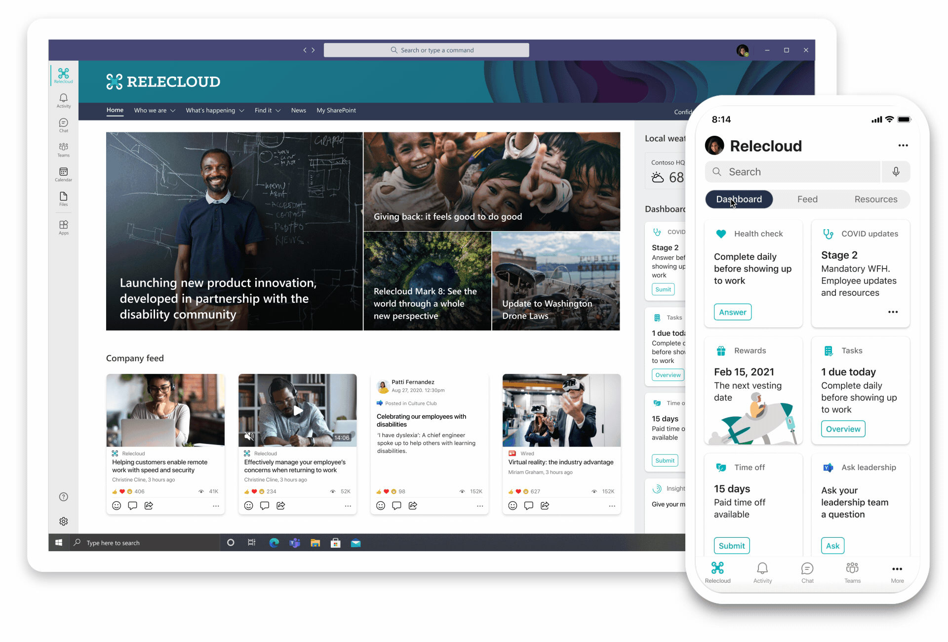Image result for Microsoft Announces Microsoft Viva: A New Employee Experience Platform