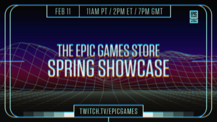 Epic Games Store Spring Showcase promotional images