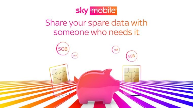 Sky Mobile allows customers to share spare data with others - Vimarsana News
