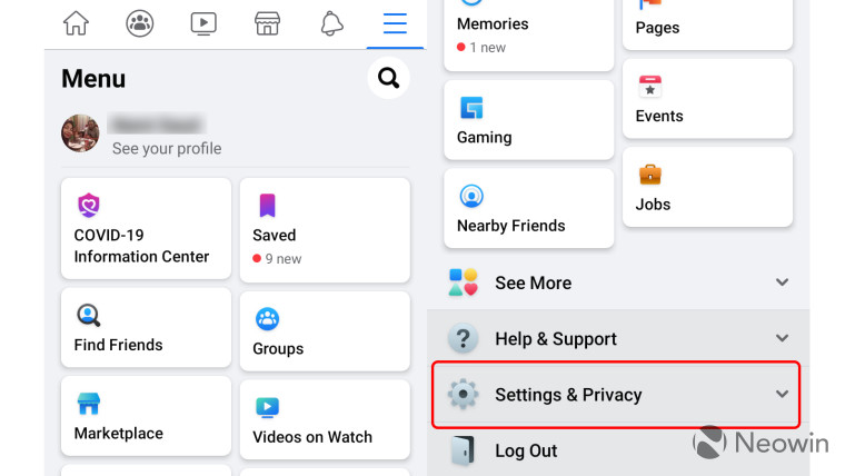 facebook dark mode on android