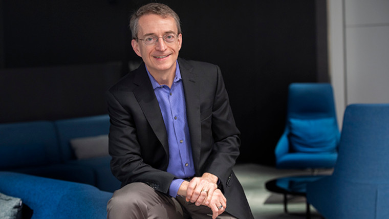 Pat Gelsinger sitting down