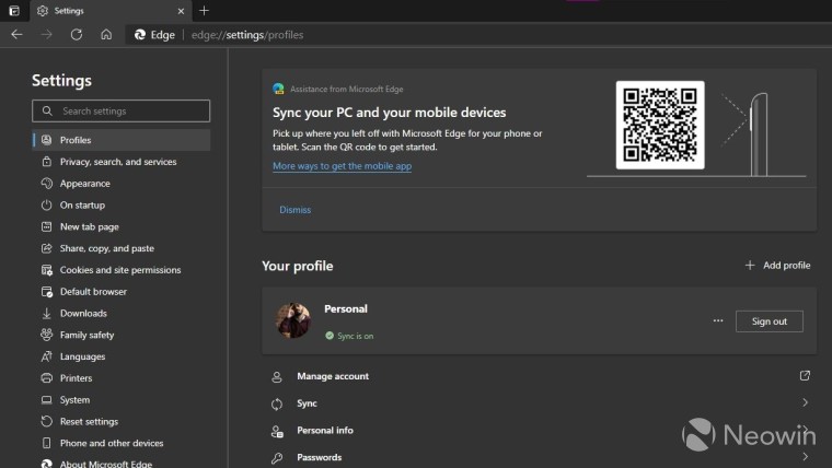 Microsoft nudges users to try out Edge mobile via prompts in the desktop version's settings - Vimarsana News
