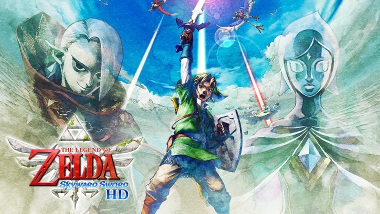 Official artwork for The Legend of Zelda Skyward Sword HD