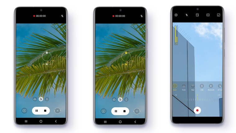 New autofocus and multi mic recording features in One UI 3.1
