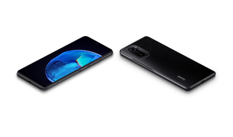 The Redmi K40 series with its front and back panel