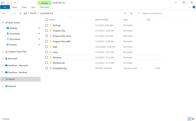 New feature for Windows 10 build 21337