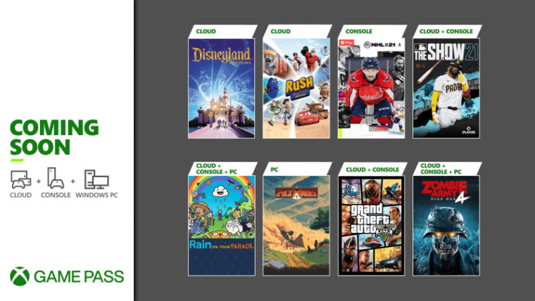 Xbox Game Pass April 2021 first wave of games