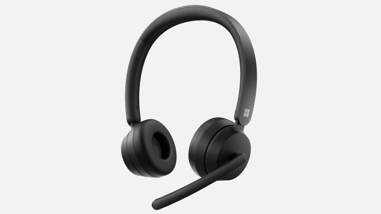 Press image of Modern Wireless Headset on white background