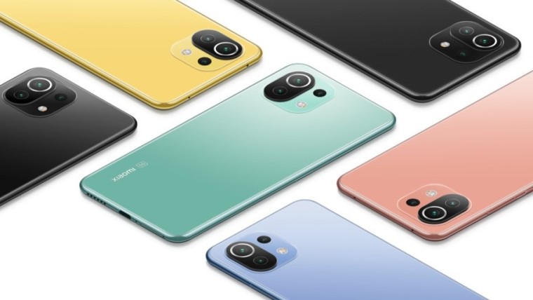 xiaomi mi 11 lite 5g and mi 11 lite colour options