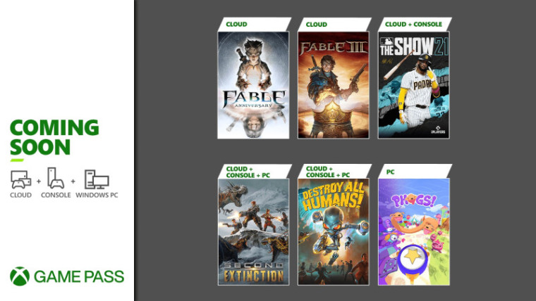 Xbox Game Pass arrivals April 2021 Wave 2