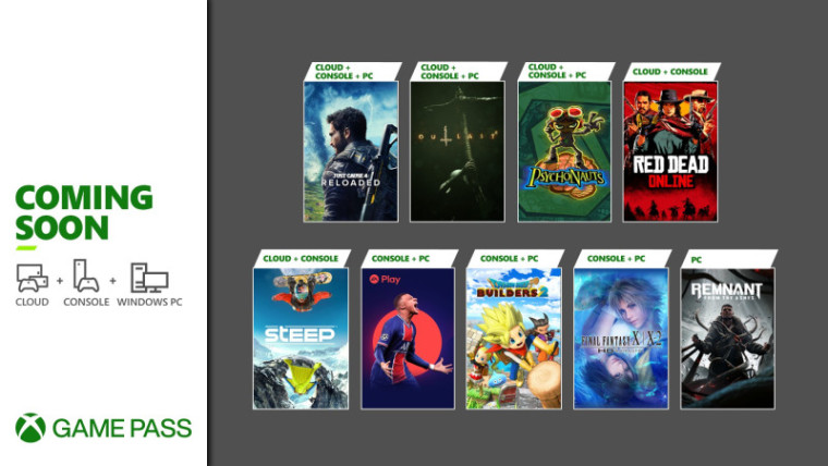 Xbox Game Pass May first wave games