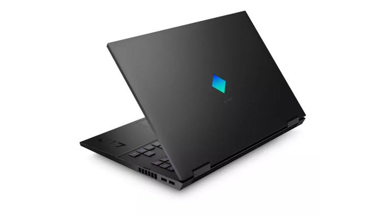 HP OMEN 17 laptop back side