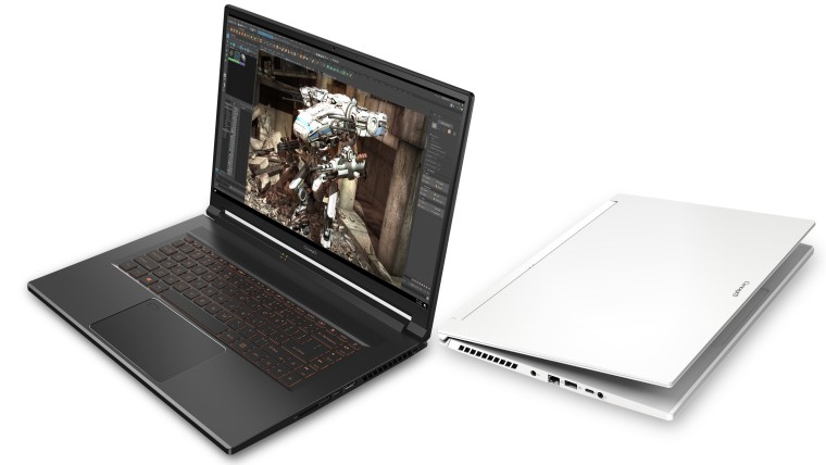 Acer ConceptD 5 render in black and white color options