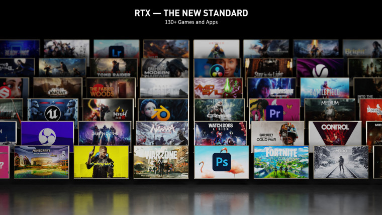 Nvidia RTX-enabled games and applications