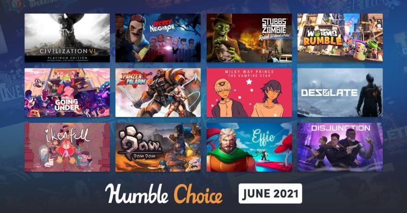 Humble Choice June games