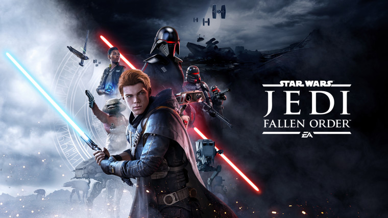 Star Wars Jedi Fallen Order key art featuring Cal Kestis