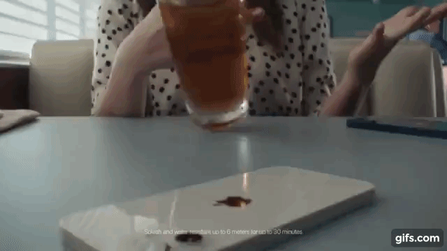 iPhone water resistance