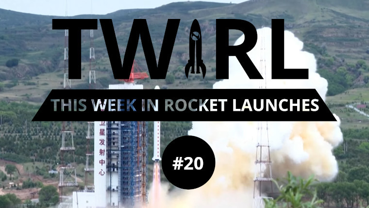 The TWIRL logo in front of a Long March rocket