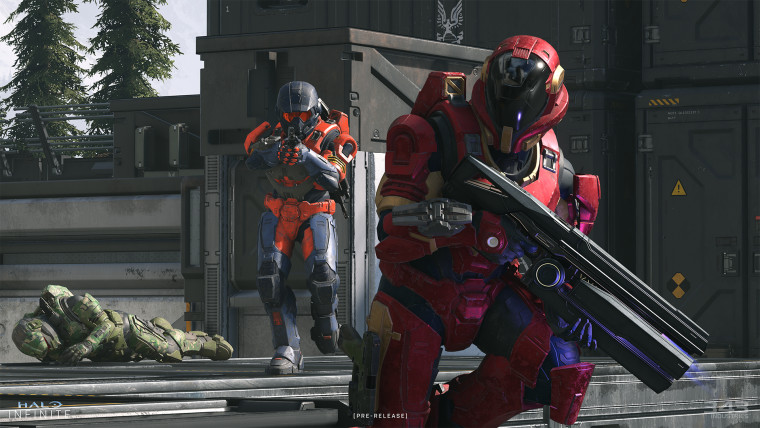 Halo Infinite technical preview screenshot of Live Fire