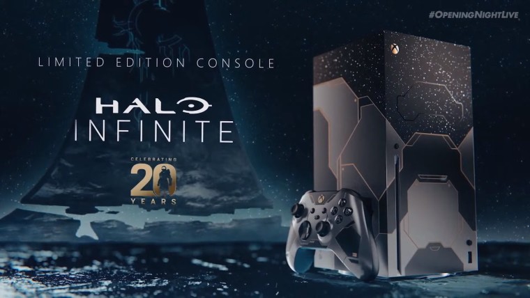 This is an image of the Halo Infinite Xbox Series X