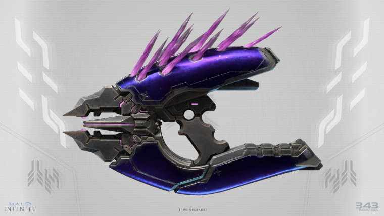 Halo Infinite Needler close up