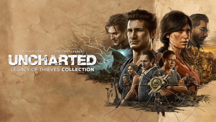 Uncharted Legacy of Thieves Collection artwork