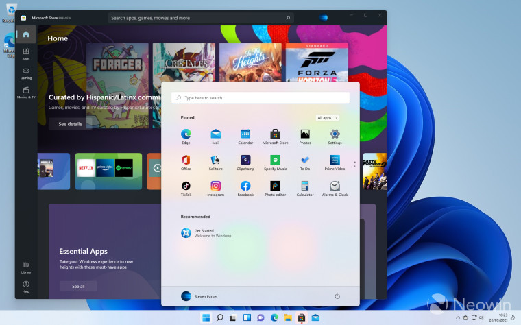 windows 10 to 11 screenshots