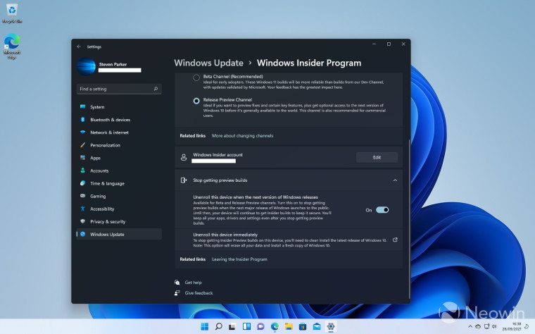 windows 10 to 11 screenshots