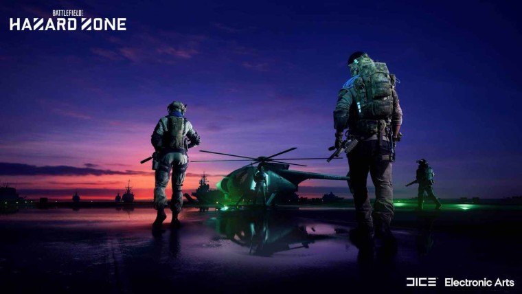 Battlefield 2042 Hazard Zone promotional art