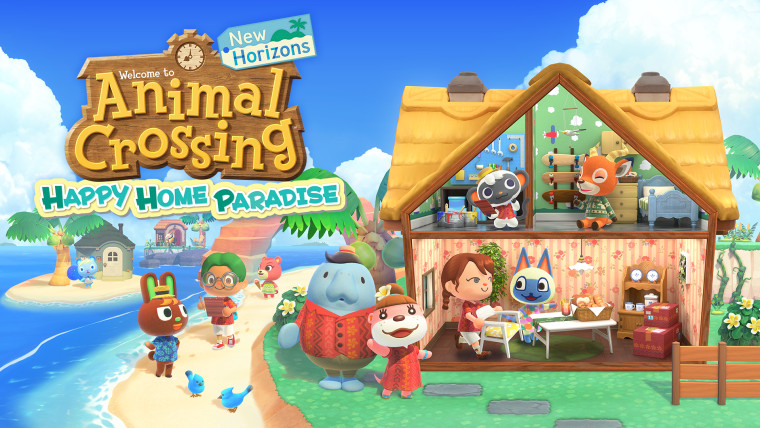 Animal Crossing New Horizons - Happy Home Paradise key art