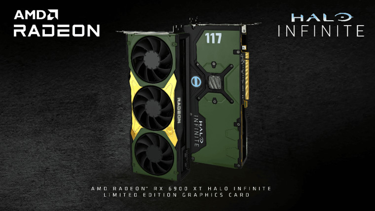 AMD Radeon RX 6900 XT Halo Infinite Limited Edition graphics card