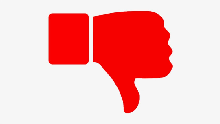 YouTube dislike