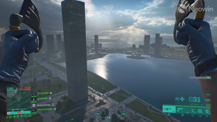 This is a screenshot from Battlefield 2042 on Xbox Series X